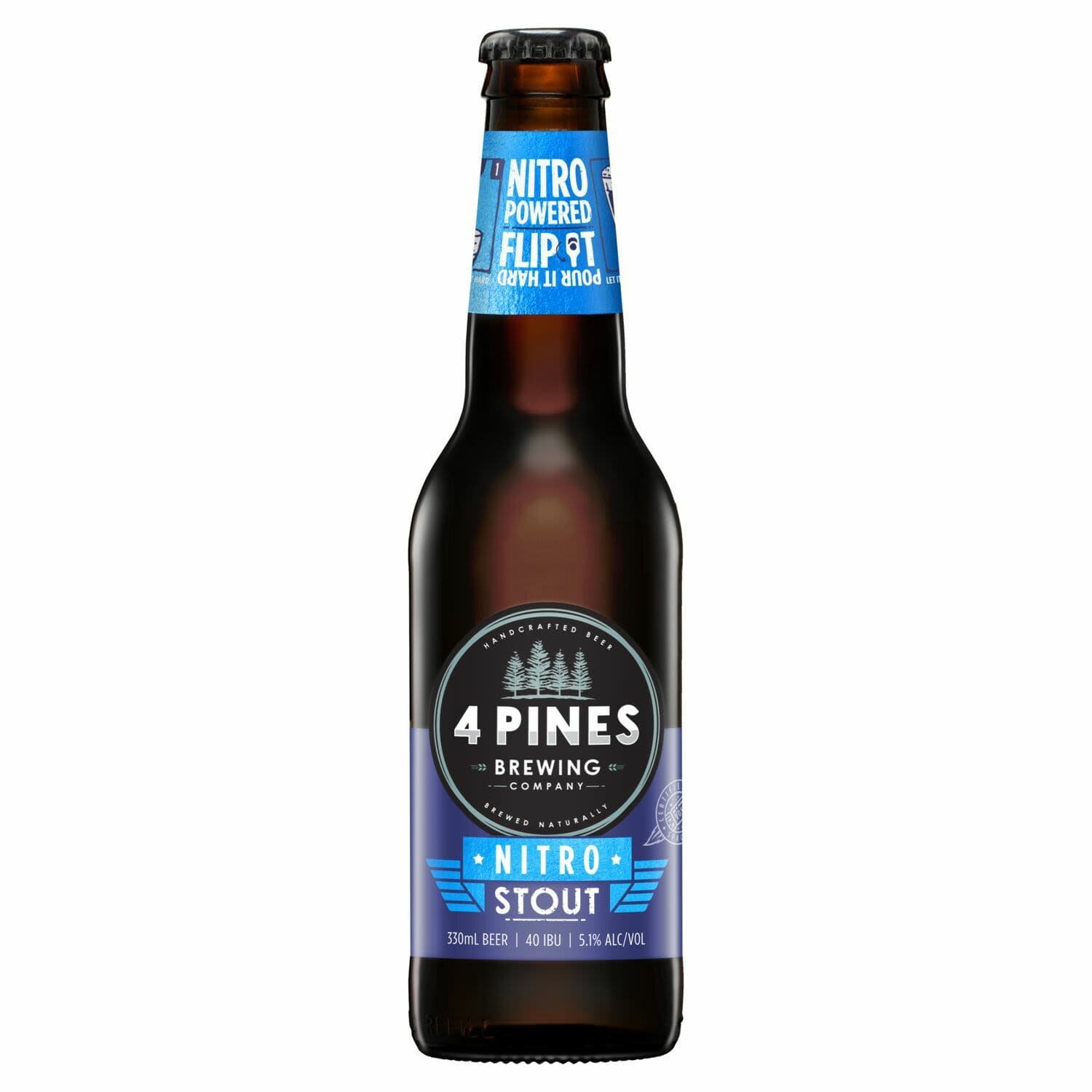 4 Pines Nitro Stout 330ML Bottle