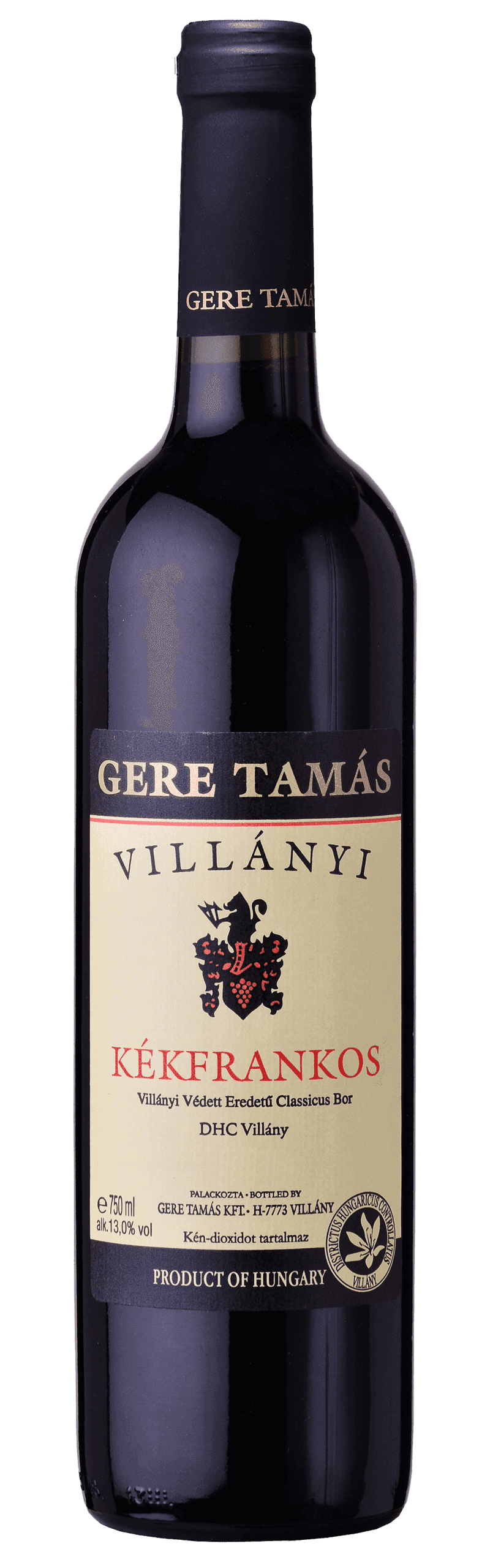 A Gere Kekfrankos 750ml