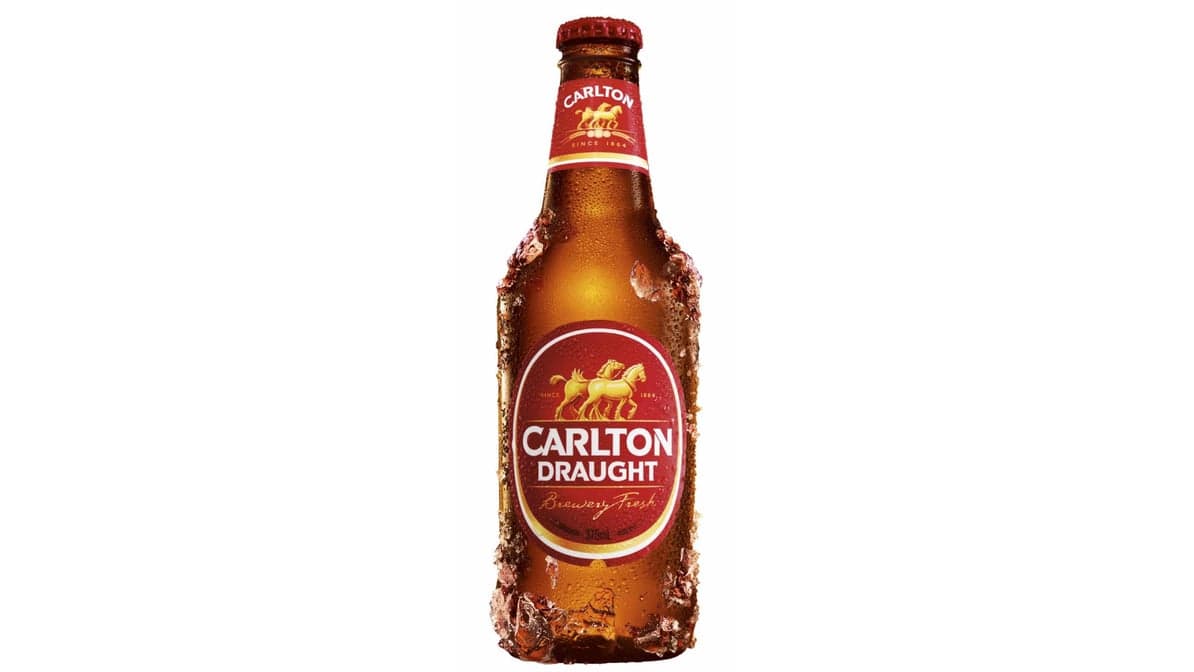 Carlton Draught Bottles 375mL