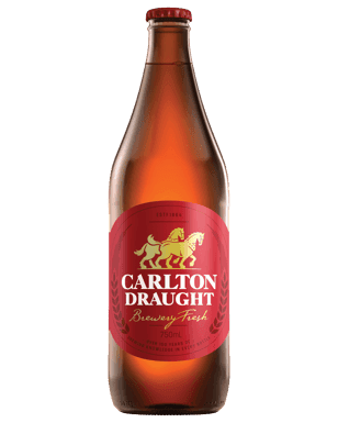 Carlton Draught Long Neck 750mL