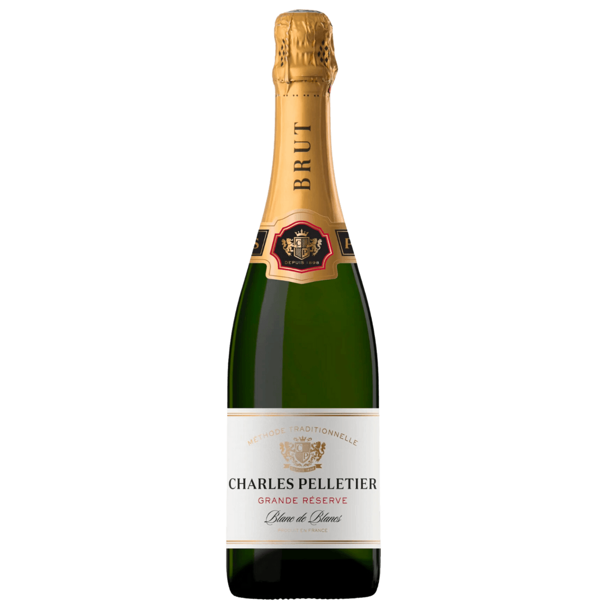 Charles Pelletier Grande Reserve Blanc de Blancs Brut 750ML