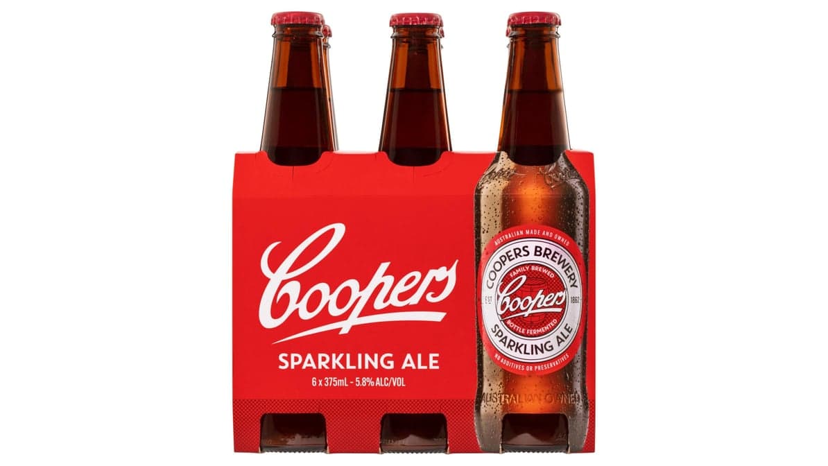 Coopers Sparkling Ale Bottles 375 ml