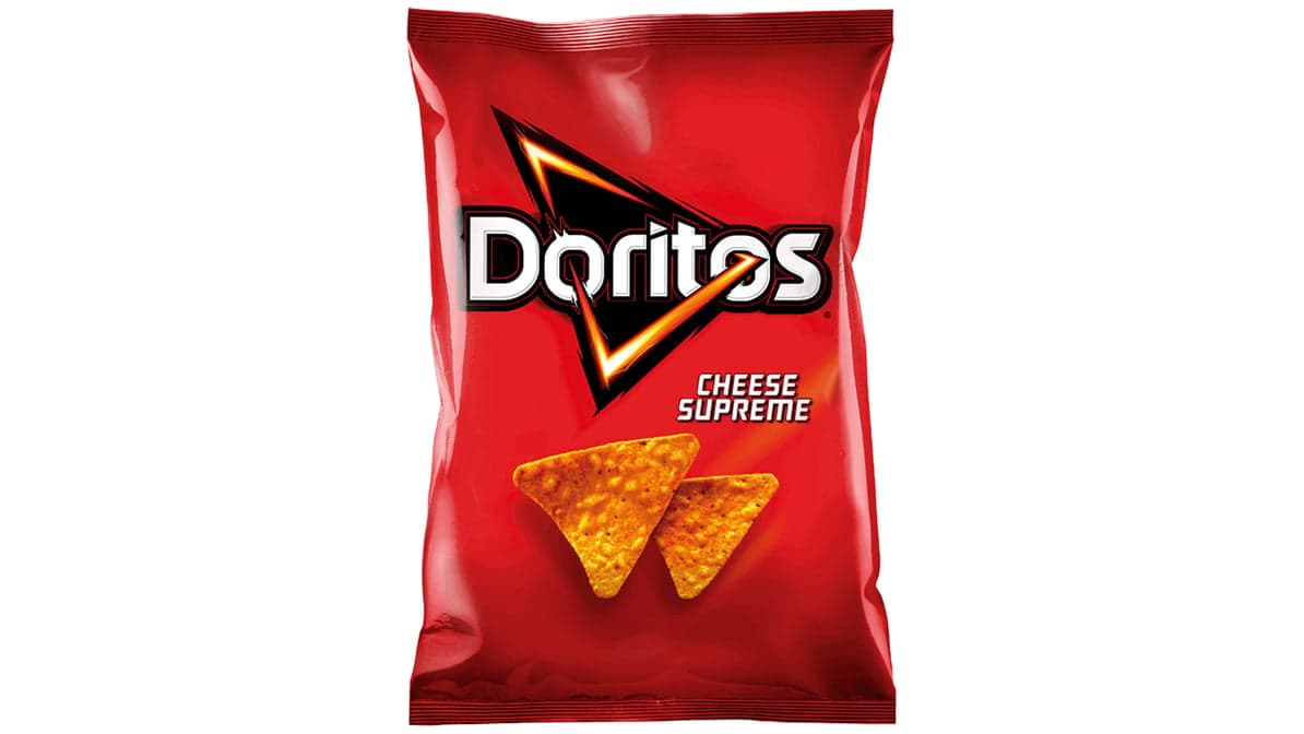 DORITOS CHEESE SUPREME CORN CHIPS 90G