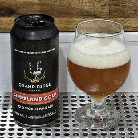 GRAND RIDGE GIPPSLAND GOLD PALE ALE CAN 375ML