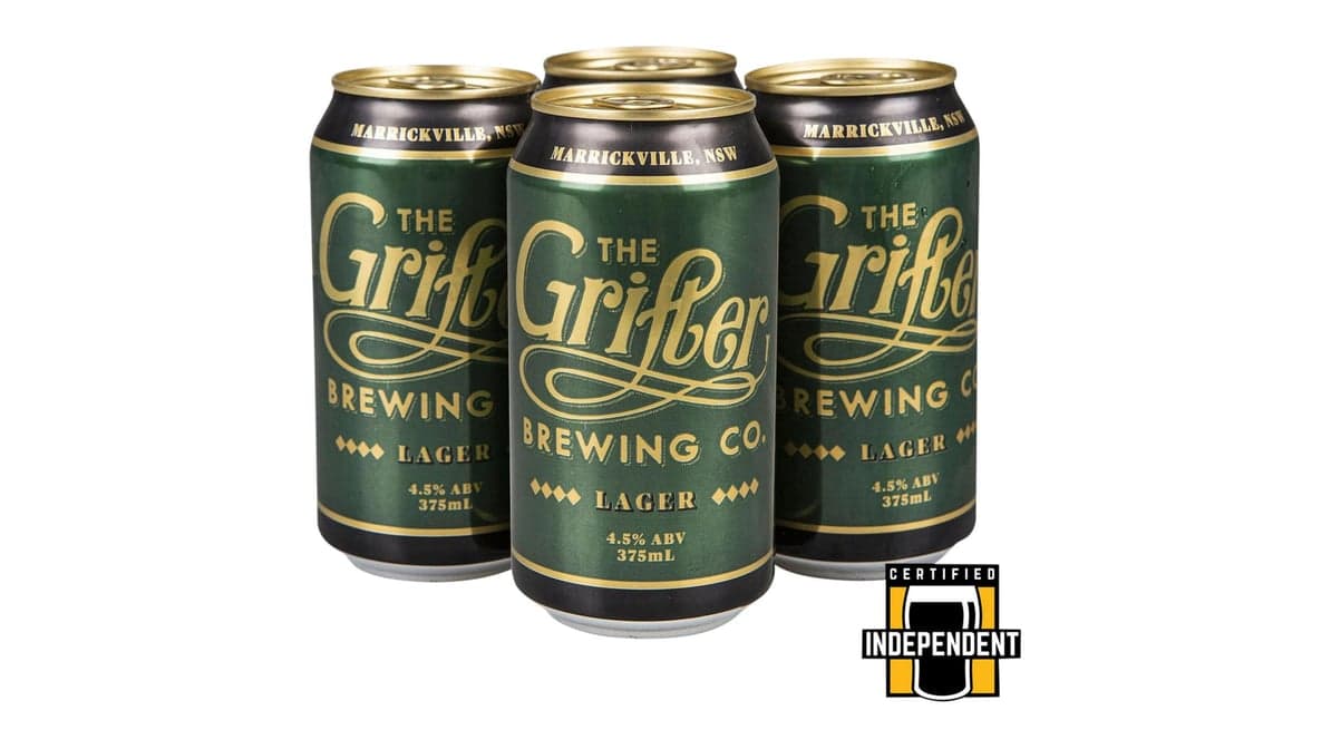GRIFTER LAGER CANS 375ml