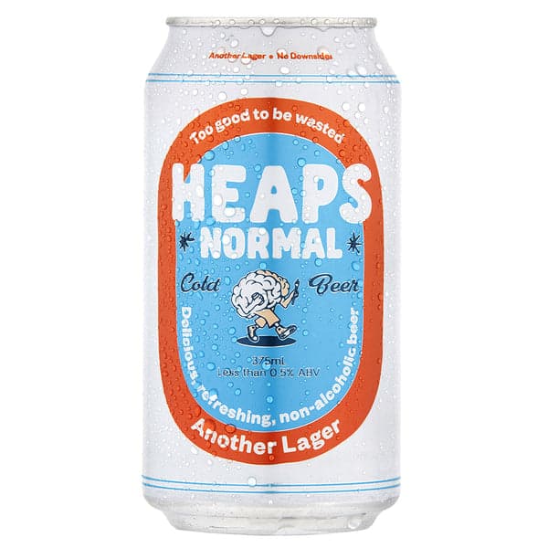 HEAPS NORMAL ANOTHR LAGER CAN 375ML