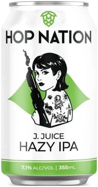HOP NATION J JUICE HAZY IPA CAN 355mL