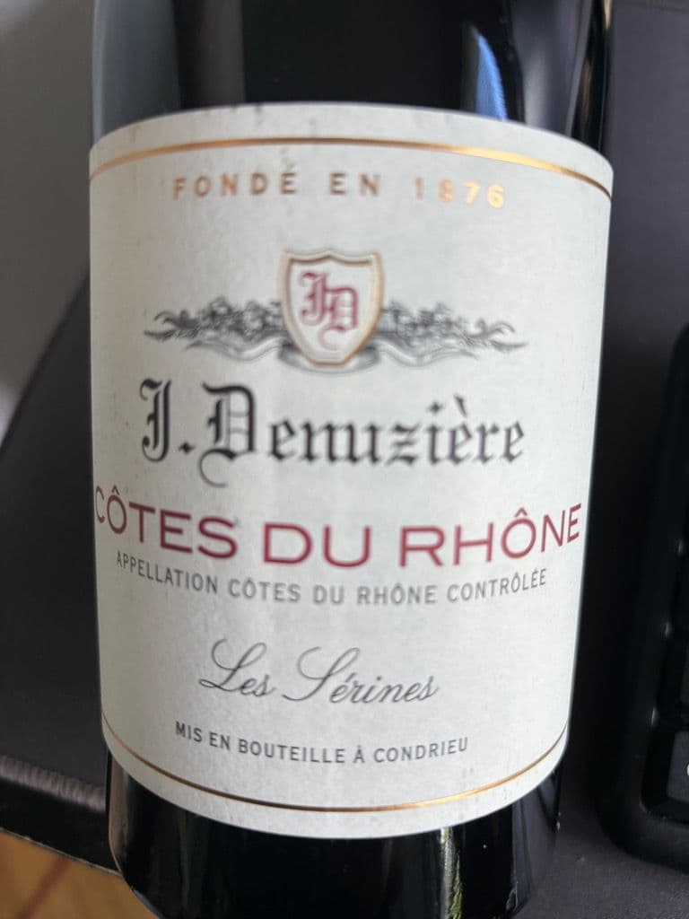J.Denuziere Crotes Du Rhone 2019