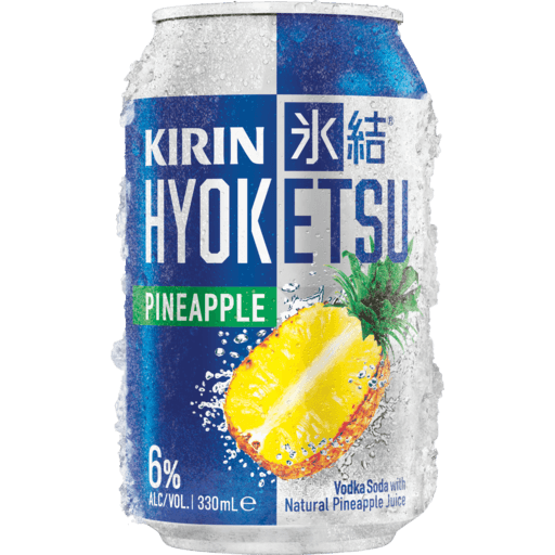 KIRIN HYOKETSU PINEAPPLE C330ML