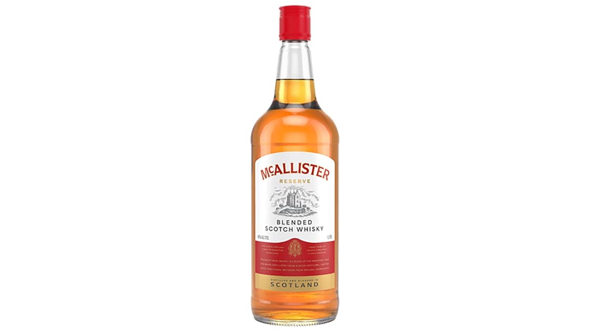 McALLISTER Blended Scotch Whisky 1L