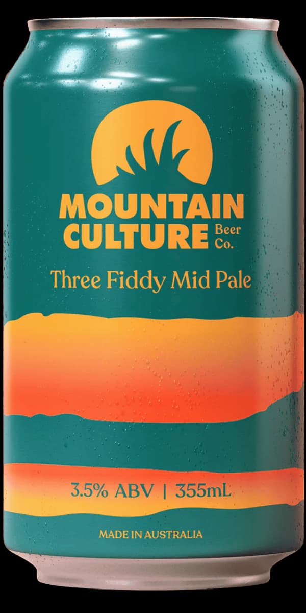 MOUNTAIN CULTURE THREE FIDDY 355ML CAN