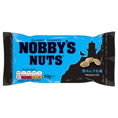 NOBBYS PEANUTS SALTED 50GM
