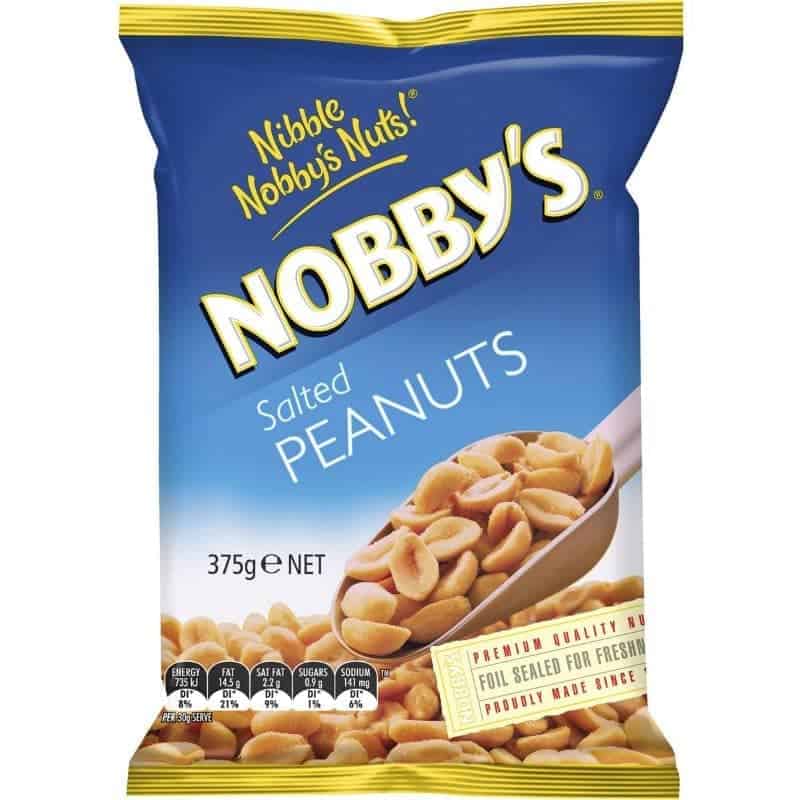 Nobby's Salted Peanuts 375g