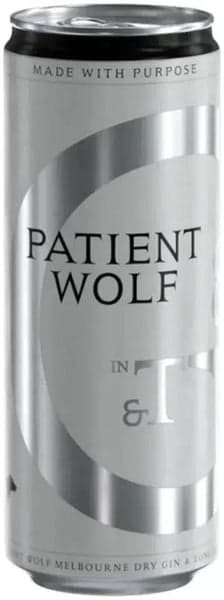 Patient Wolf Gin & Tonic 250ML