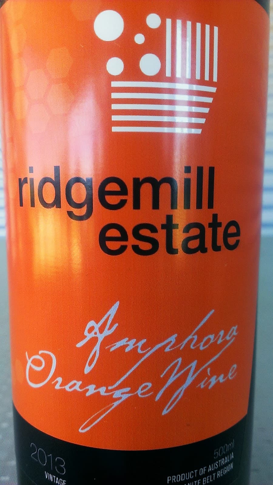 Ridgemill Estate Amphora Rosso 500mL