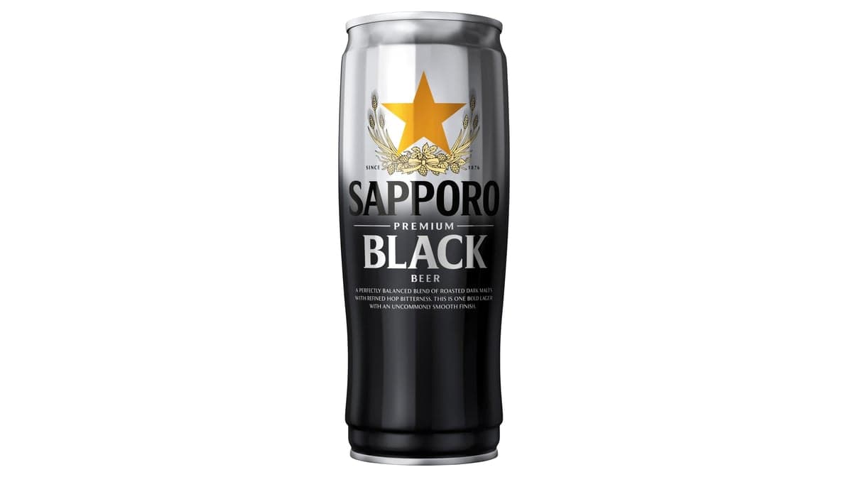 SAPPORO BLACK CAN 650mL