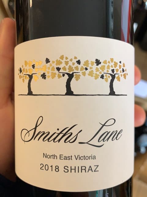 SMITHS LANE NORTH EAST VICTORIA SHIRAZ 2022 750ML
