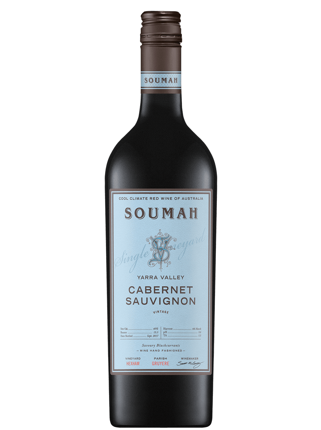 SOUMAH - Single Vineyard Cabernet Sauvignon