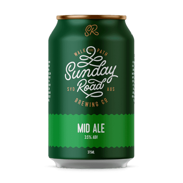 Sunday Rd Brewing Mid Ale 375ML