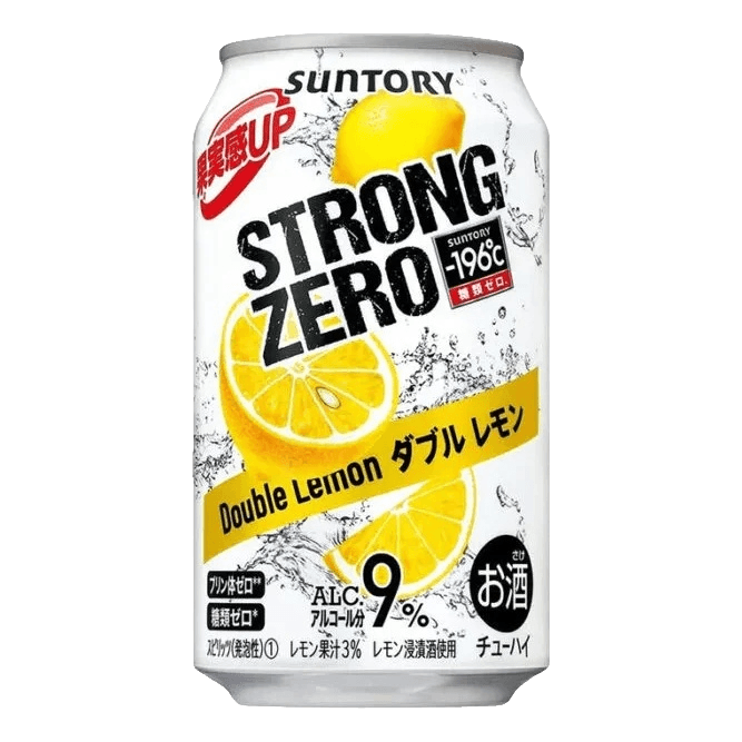 SUNTORY -196 DOUBLE LEMON 330mL