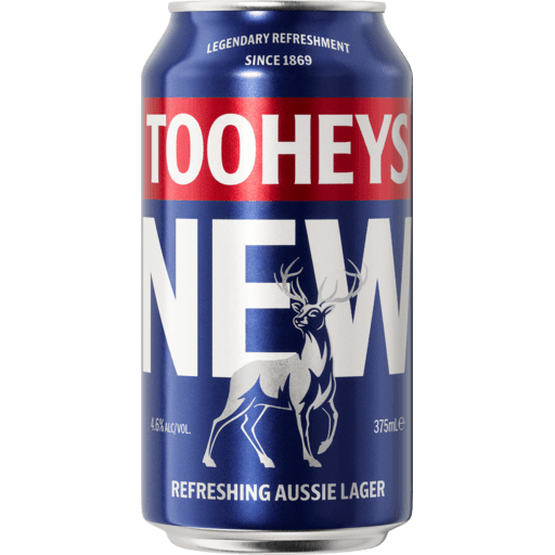 TOOHEYS NEW CAN 375mL